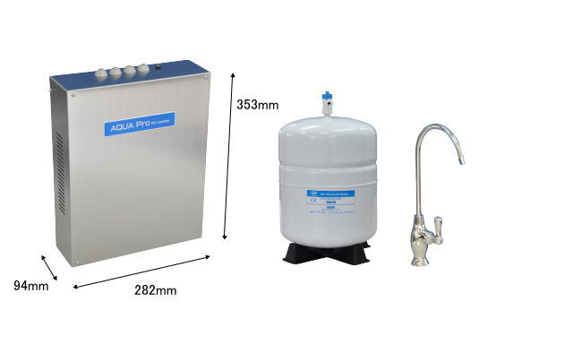 家庭用逆浸透膜浄水器Pro-ES50 | 逆浸透膜浄水器のアクアプロ